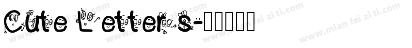 Cute Letters字体转换